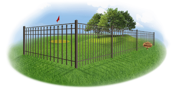 Aluminum Decorative Fencing in Atlanta Georgia