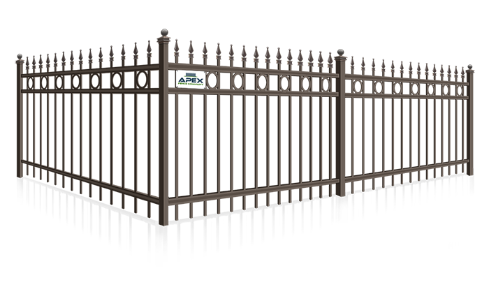 Commercial Ornamental Steel Fence - Atlanta Georgia