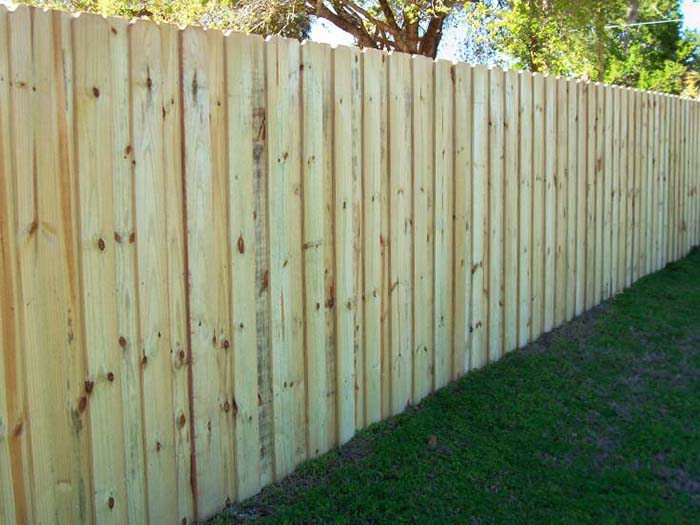 Midtown Georgia wood privacy fencing