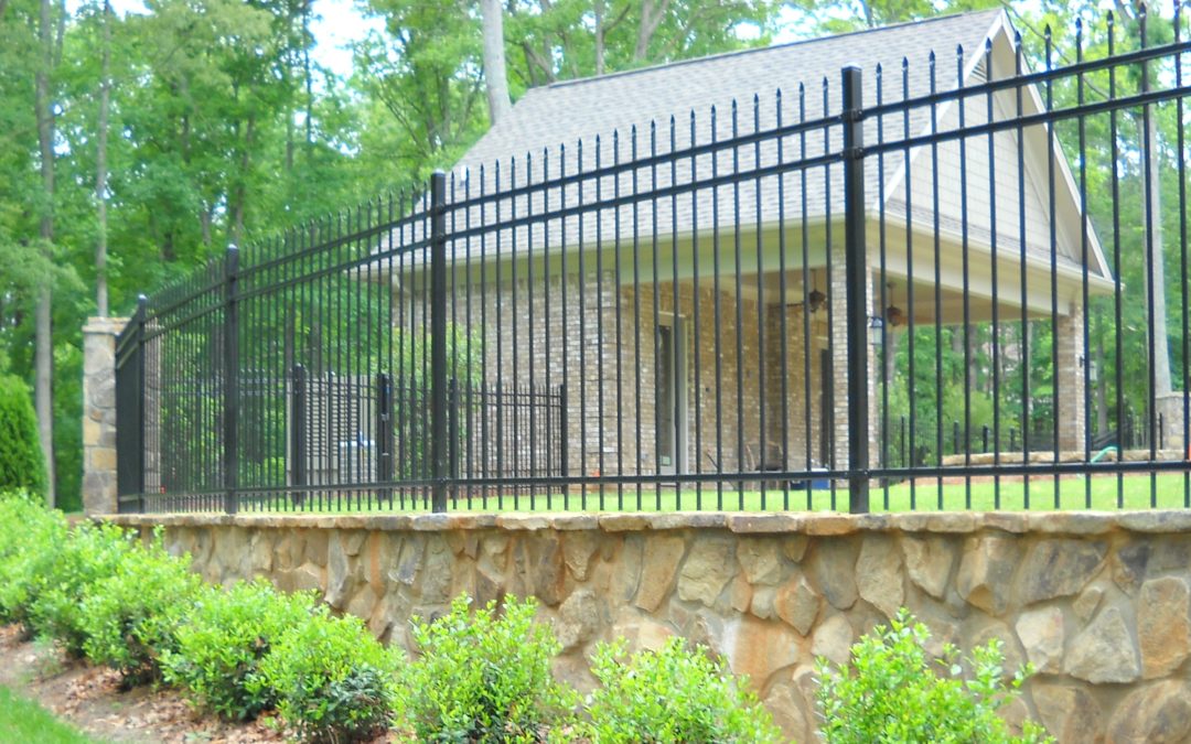 Alpharetta Georgia Decorative Steel Fence Project