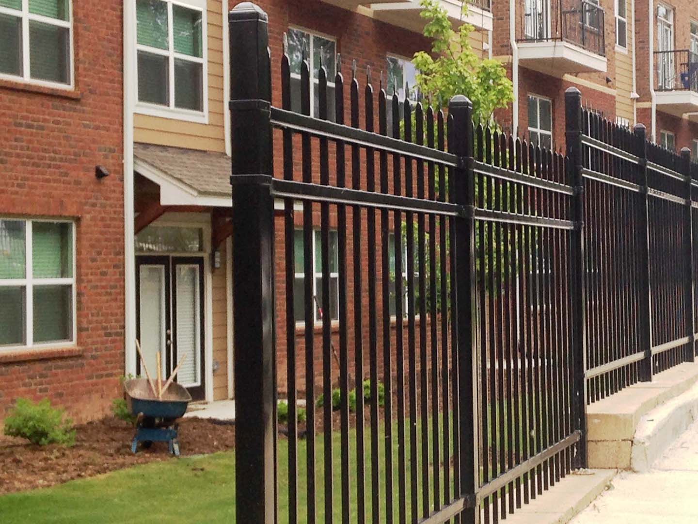 Commercial Aluminum Fence in Atlanta GA